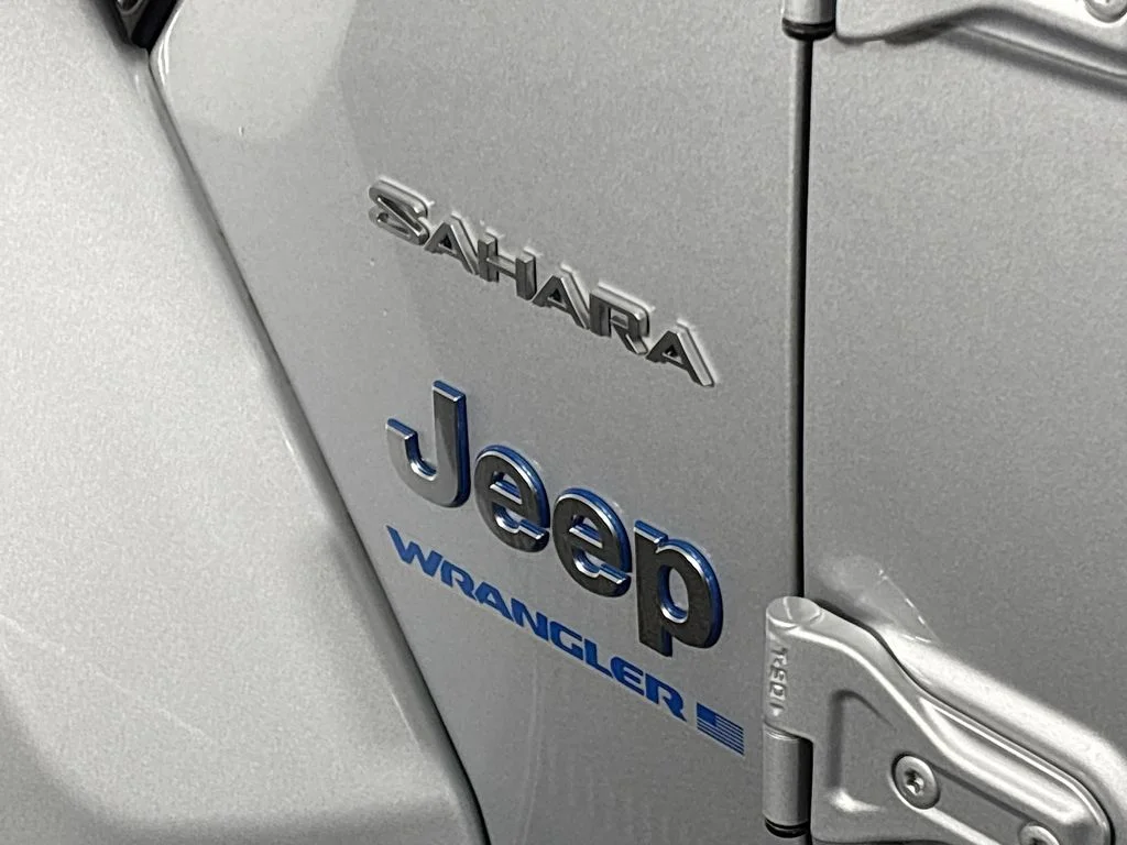Used 2023 Silver Jeep Sahara 4xe image 24
