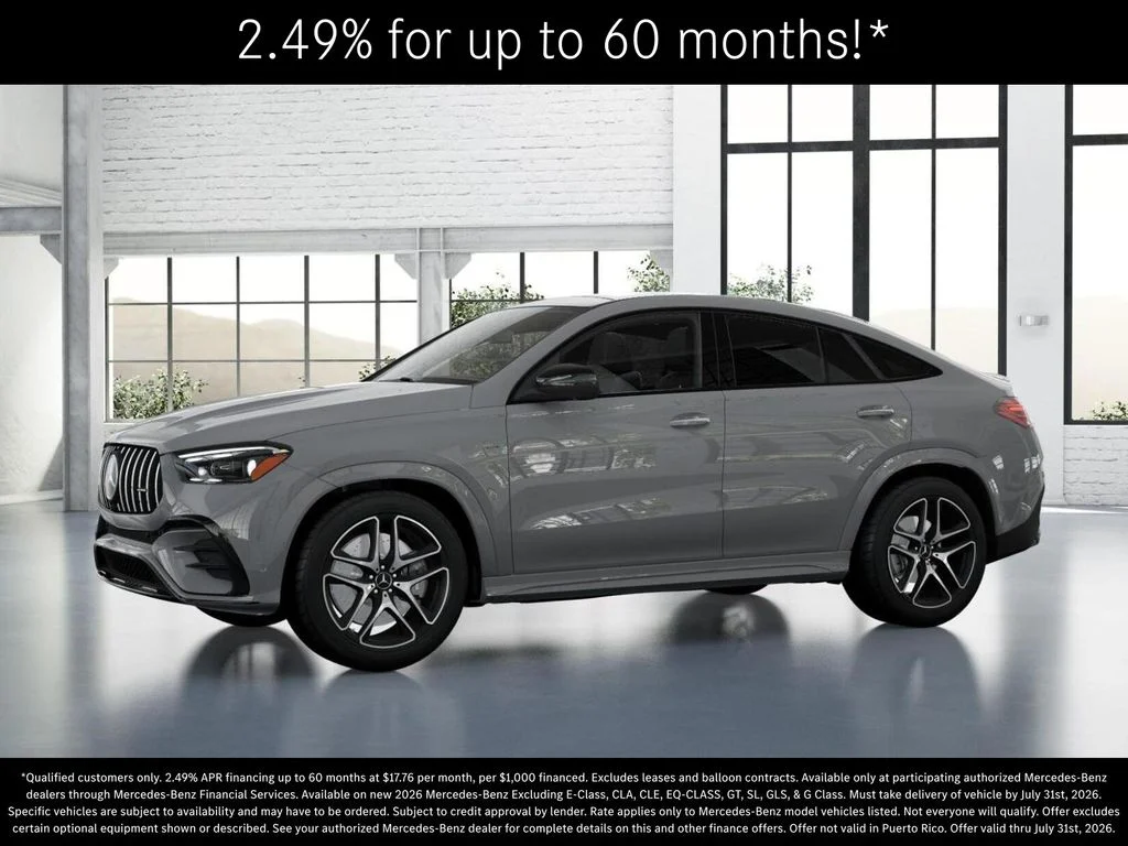 New 2026 MANUFAKTUR Alpine Grey Mercedes-Benz AMG® GLE 53 4MATIC+ Coupe image 37