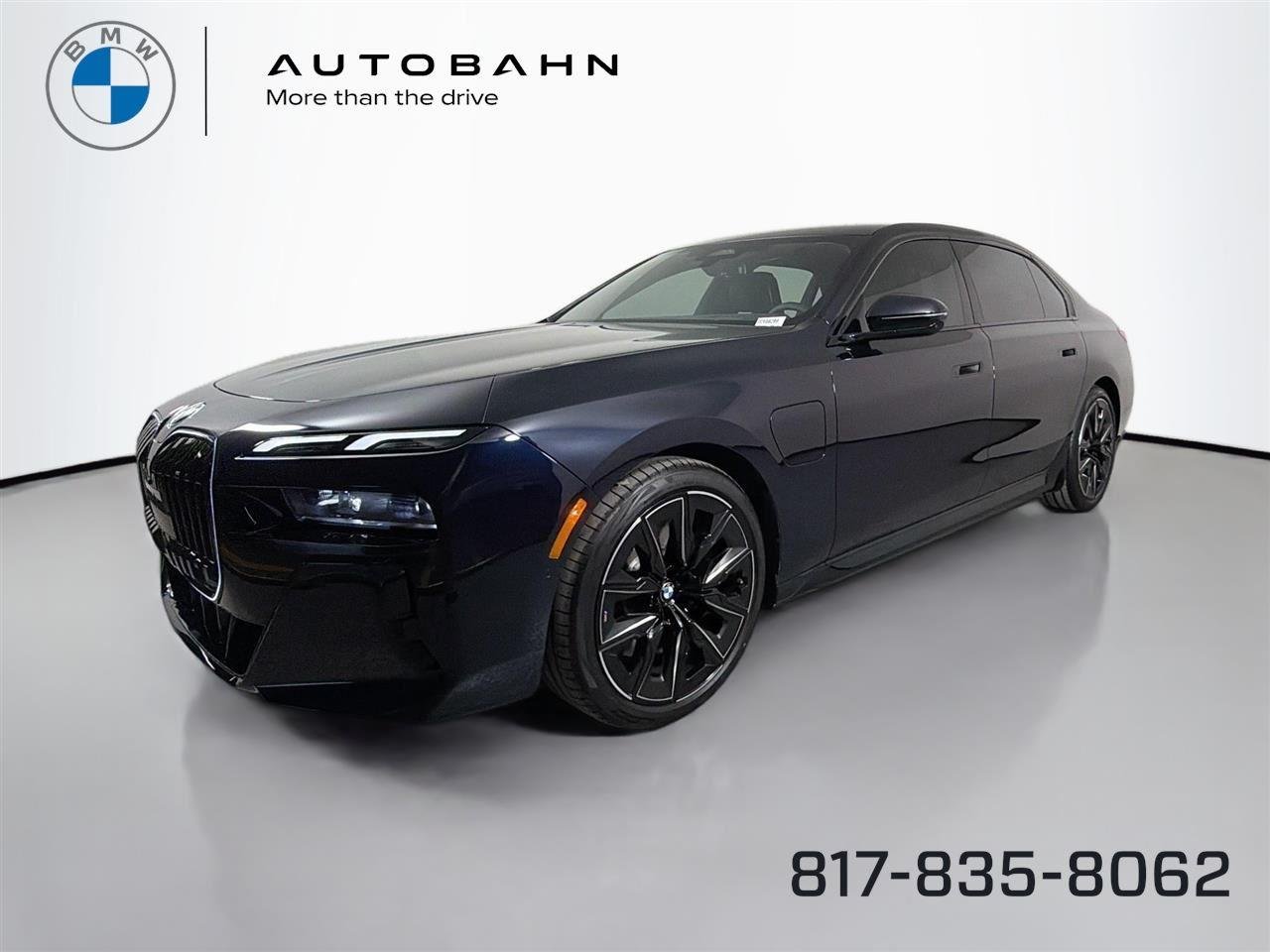 New 2026 Carbon Black Metallic BMW 750e xDrive image 1