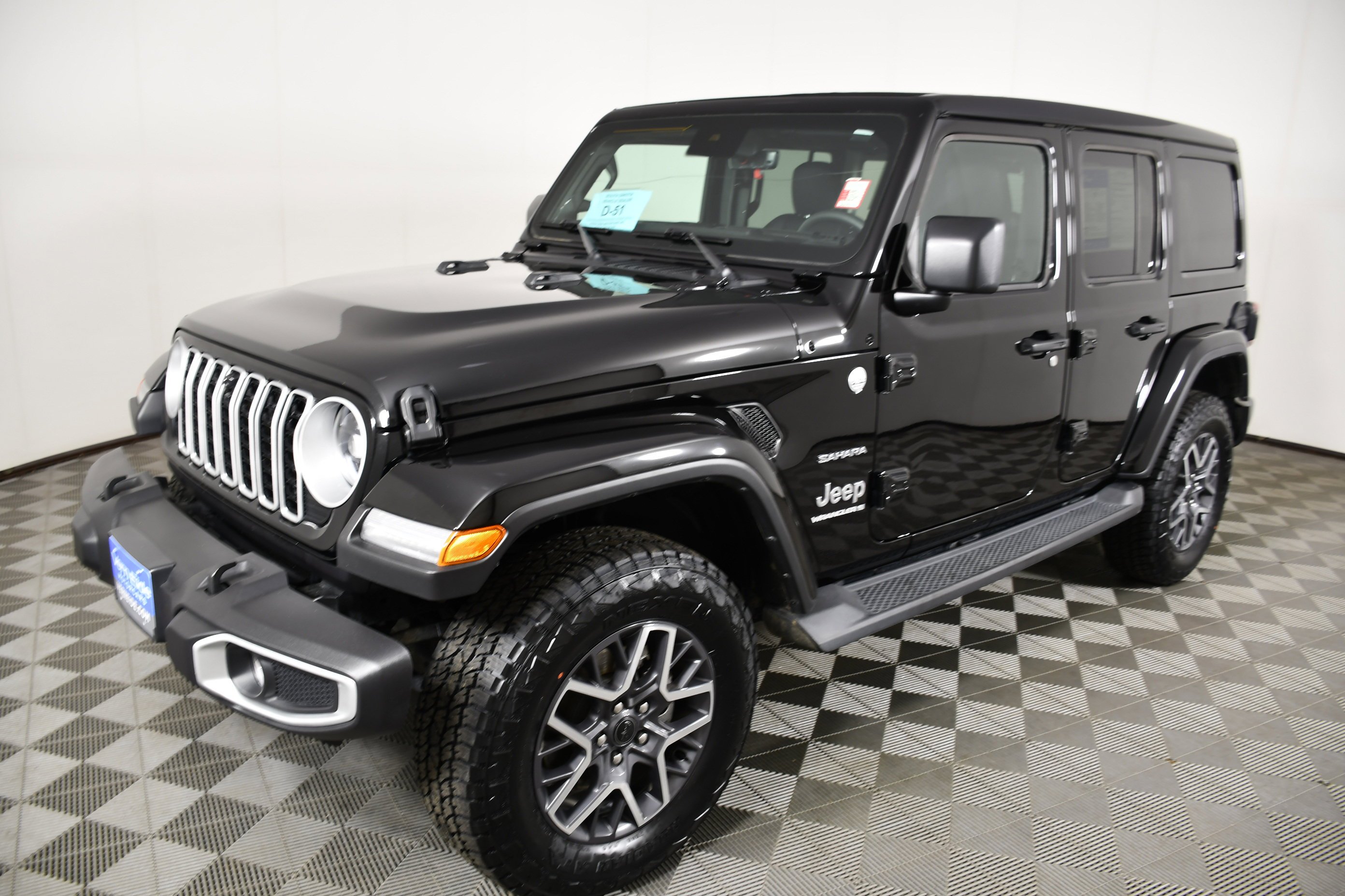 Used 2024 Black Clearcoat Jeep Sahara image 10