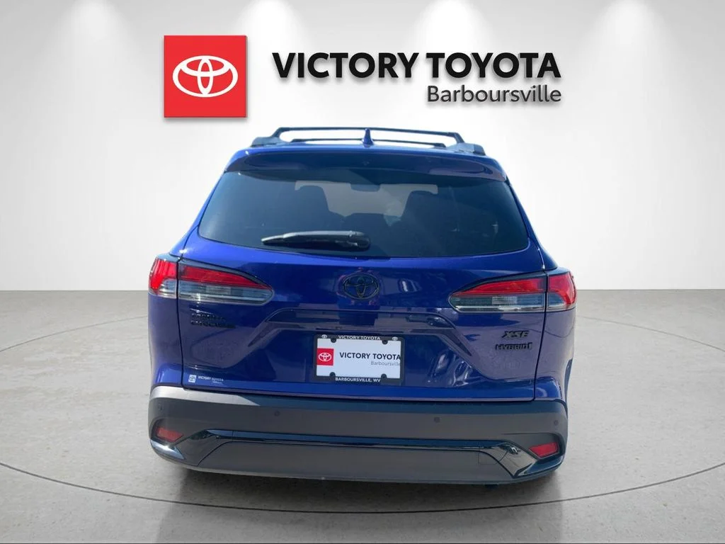 Used 2024 Blue Toyota Hybrid XSE image 4