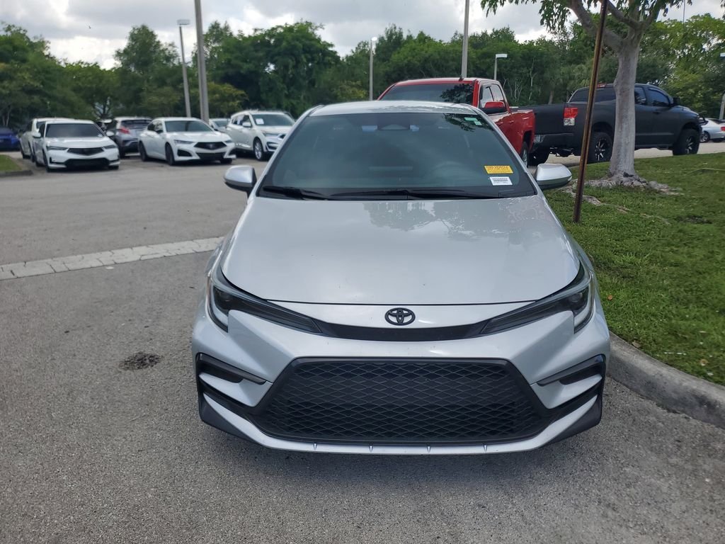 Used 2024 Silver Toyota SE image 2