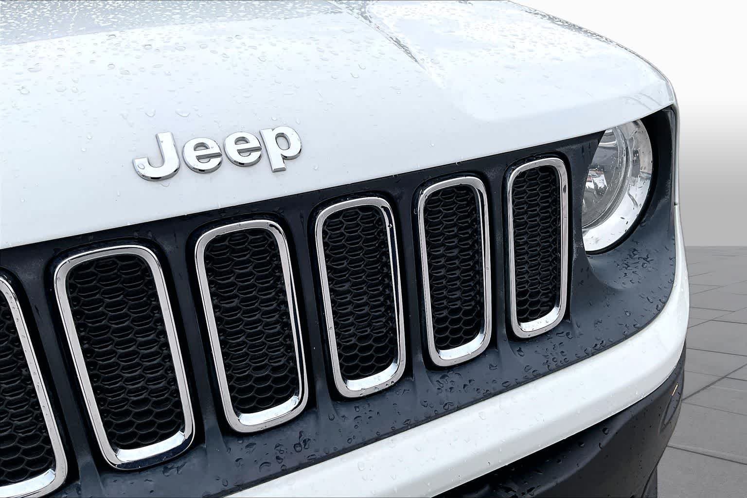 Used 2017 Alpine White Jeep Sport image 30