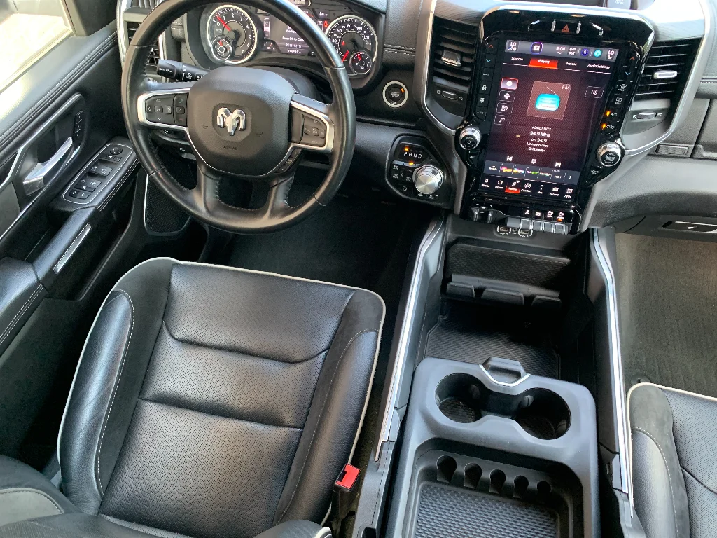 Used 2023 Bright White Clearcoat Ram Laramie image 30