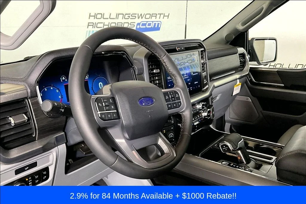 New 2026 Star White Metallic Tri-Coat Ford Lariat® image 6