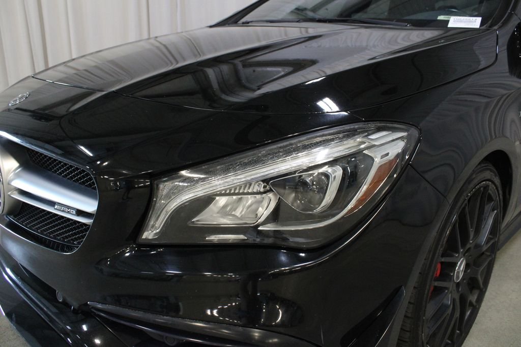 Used 2018 Cosmos Black Metallic Mercedes-Benz CLA 45 AMG® image 34