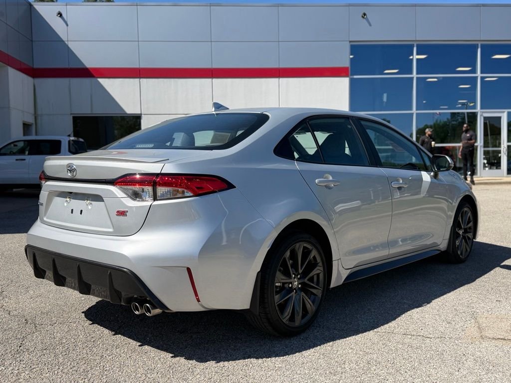 Used 2025 Silver Toyota SE image 3