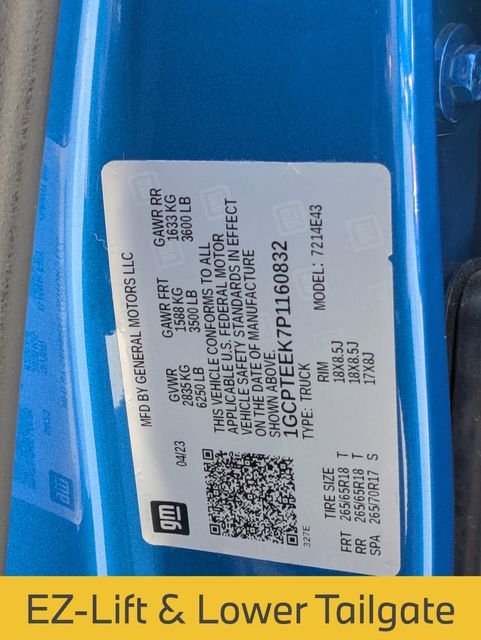 Used 2023 Blue Chevrolet Trail Boss image 27