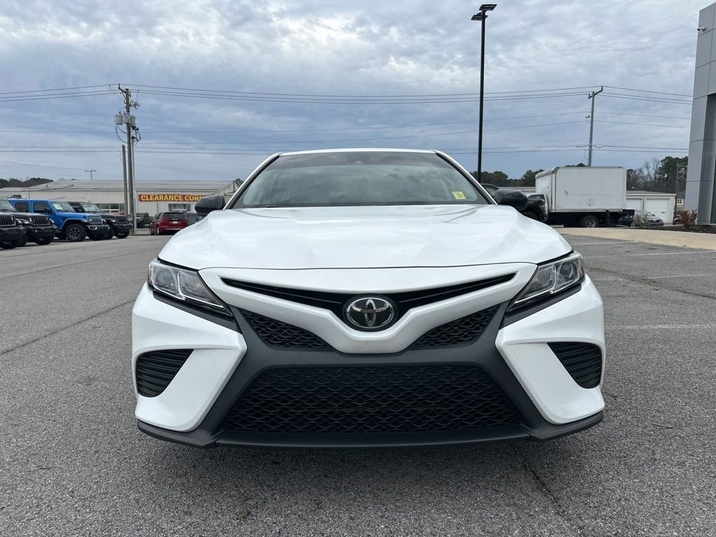Used 2020 Toyota Camry SE Nightshade with VIN 4T1G11AK8LU345433 for sale in Arab, AL