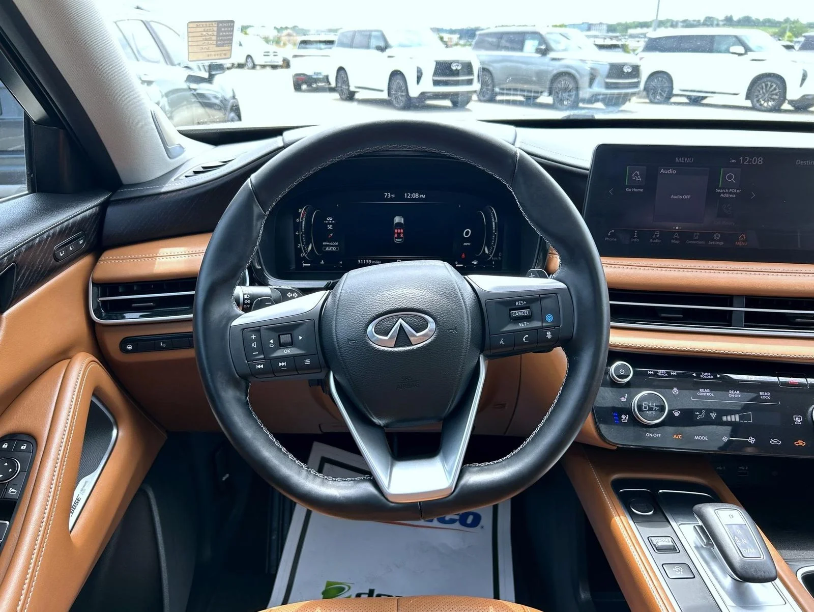 Certified Used 2023 White INFINITI Sensory image 11