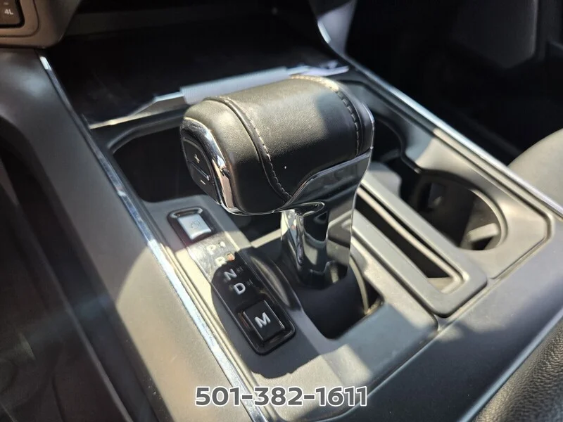 Used 2021 Black Metallic FORD LARIAT 4WD SUPERCREW 5.5