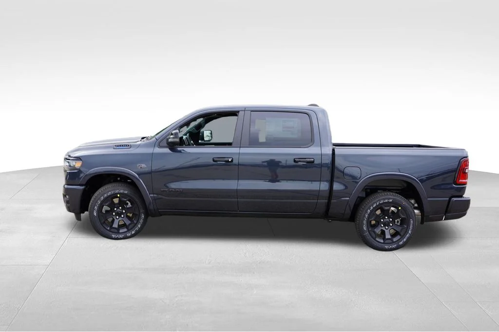 New 2027 Forged Blue Metallic Exterior Paint RAM Big Horn image 6