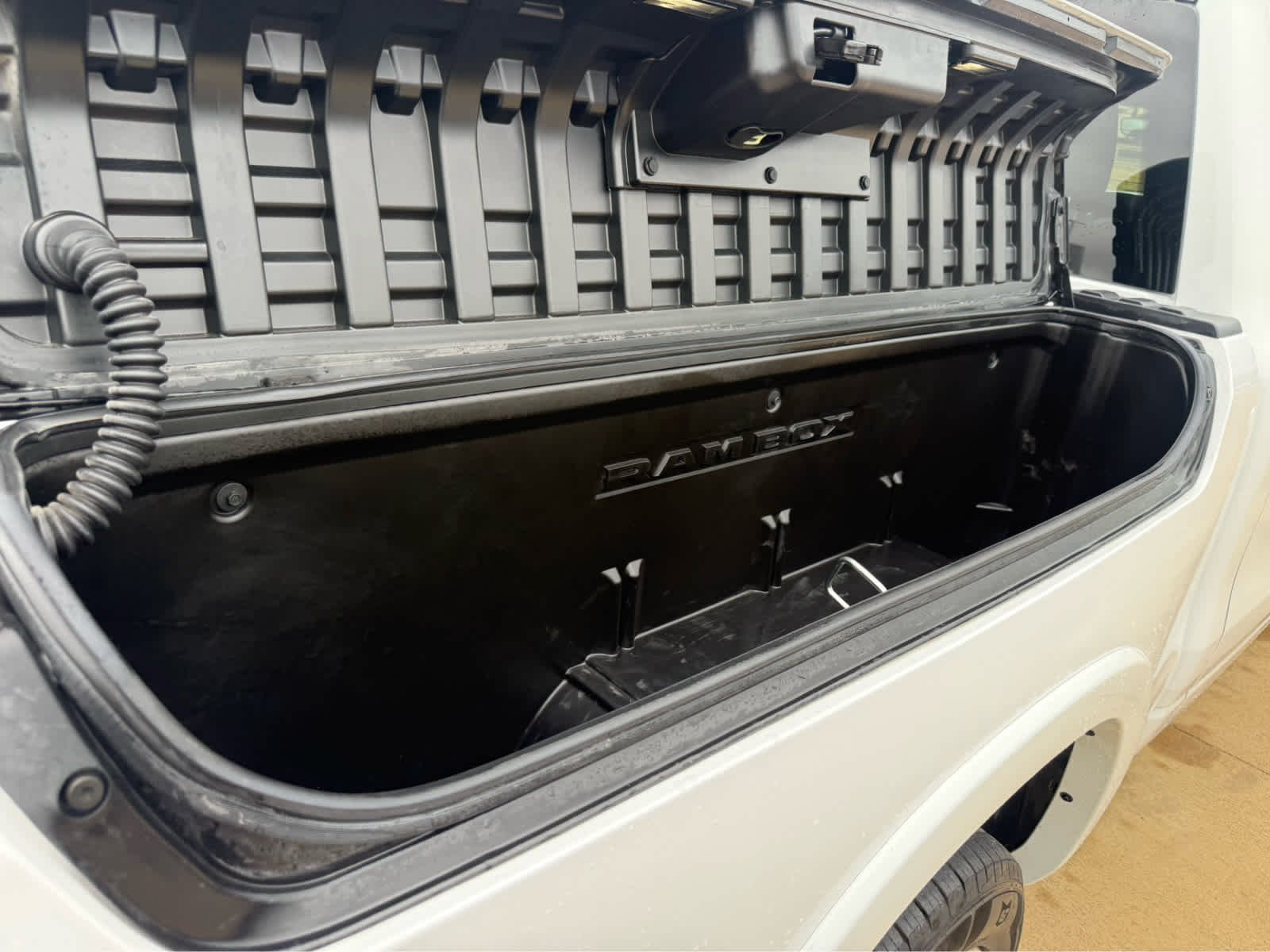 Used 2025 Bright White Clearcoat Ram Laramie image 7