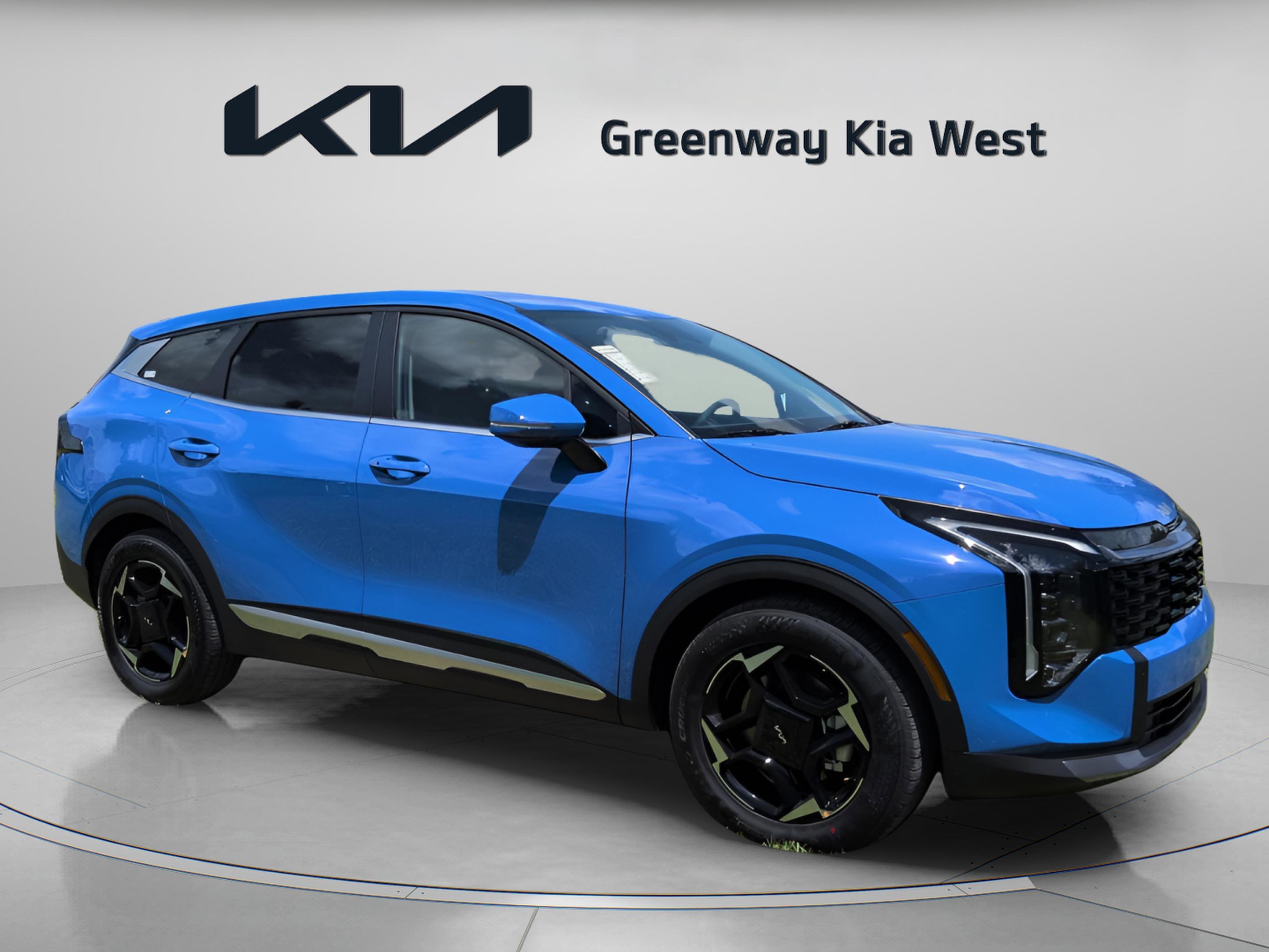 New 2026 Nebular Blue Kia EX image 2