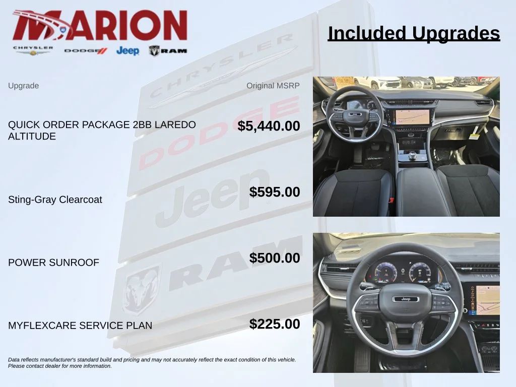 New 2027 Gray Jeep Laredo Altitude image 9