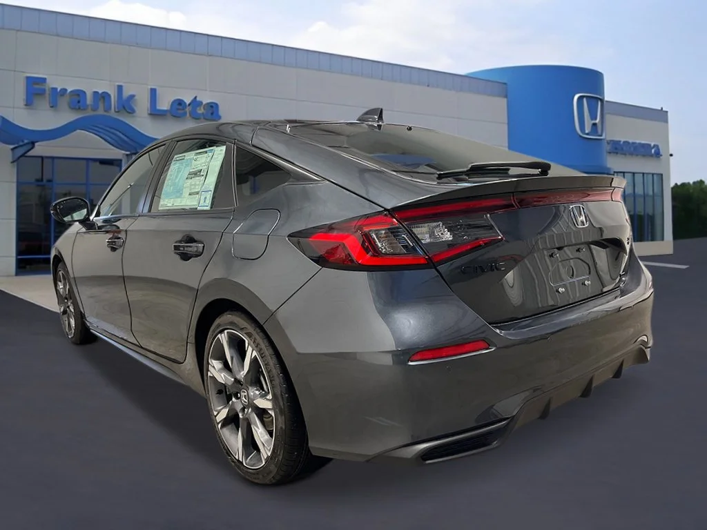 New 2026 Meteorite Gray Metallic Honda FWD Touring Hybrid image 3
