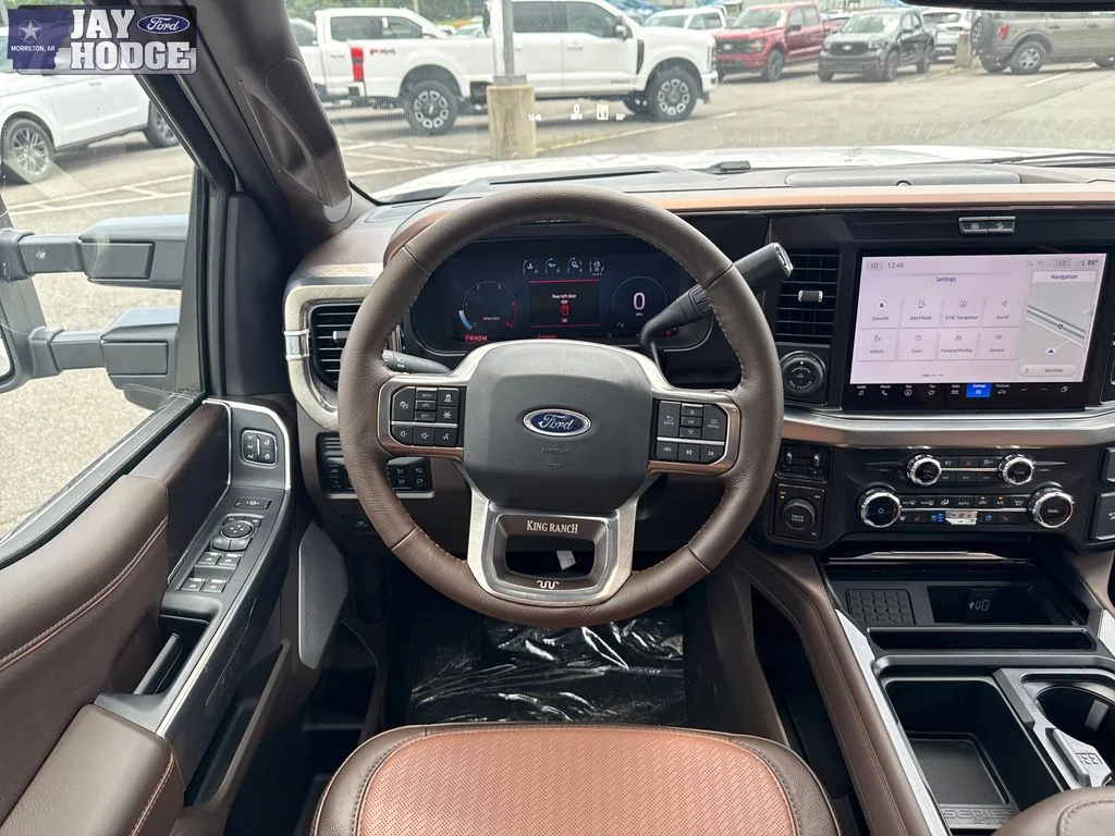 New 2026 Star White Metallic Tri-Coat Ford F-350® King Ranch® image 16