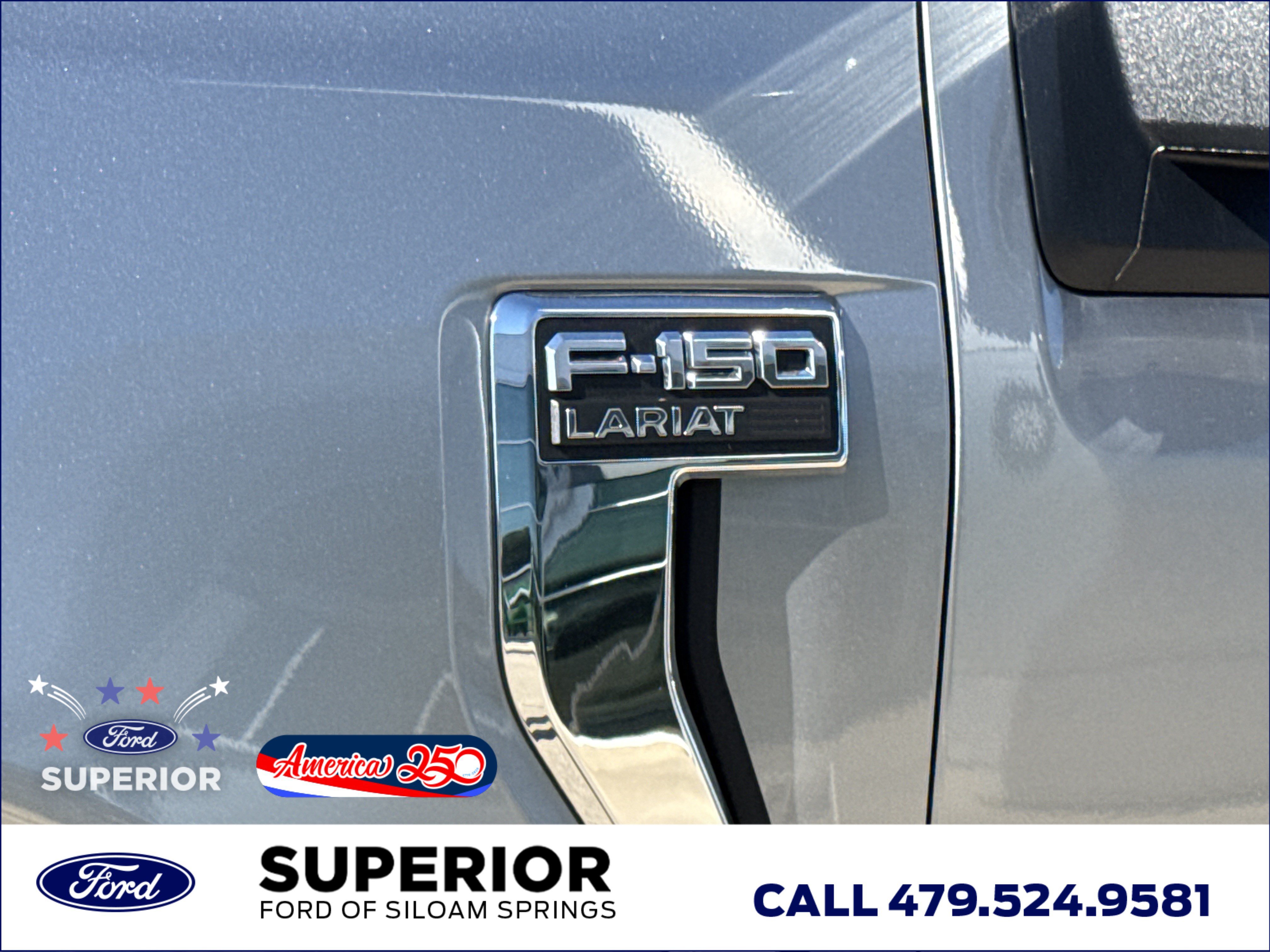New 2026 Iconic Silver Metallic Ford Lariat 4WD image 14