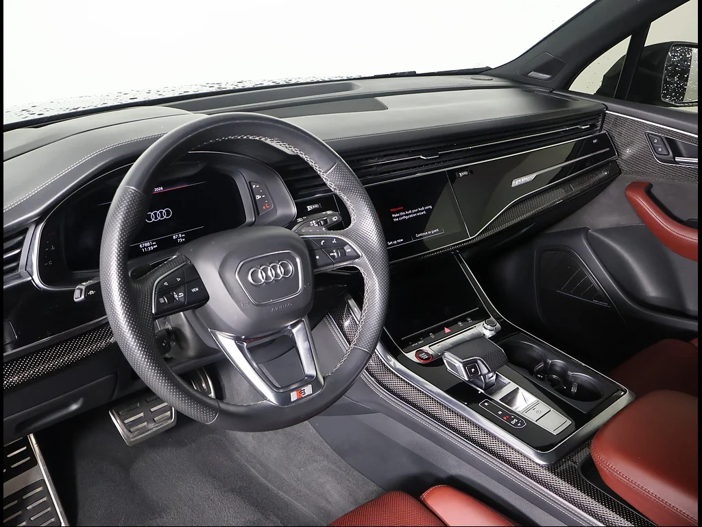 Used 2021 Daytona Gray Pearl Effect Audi 4.0T quattro Prestige image 6