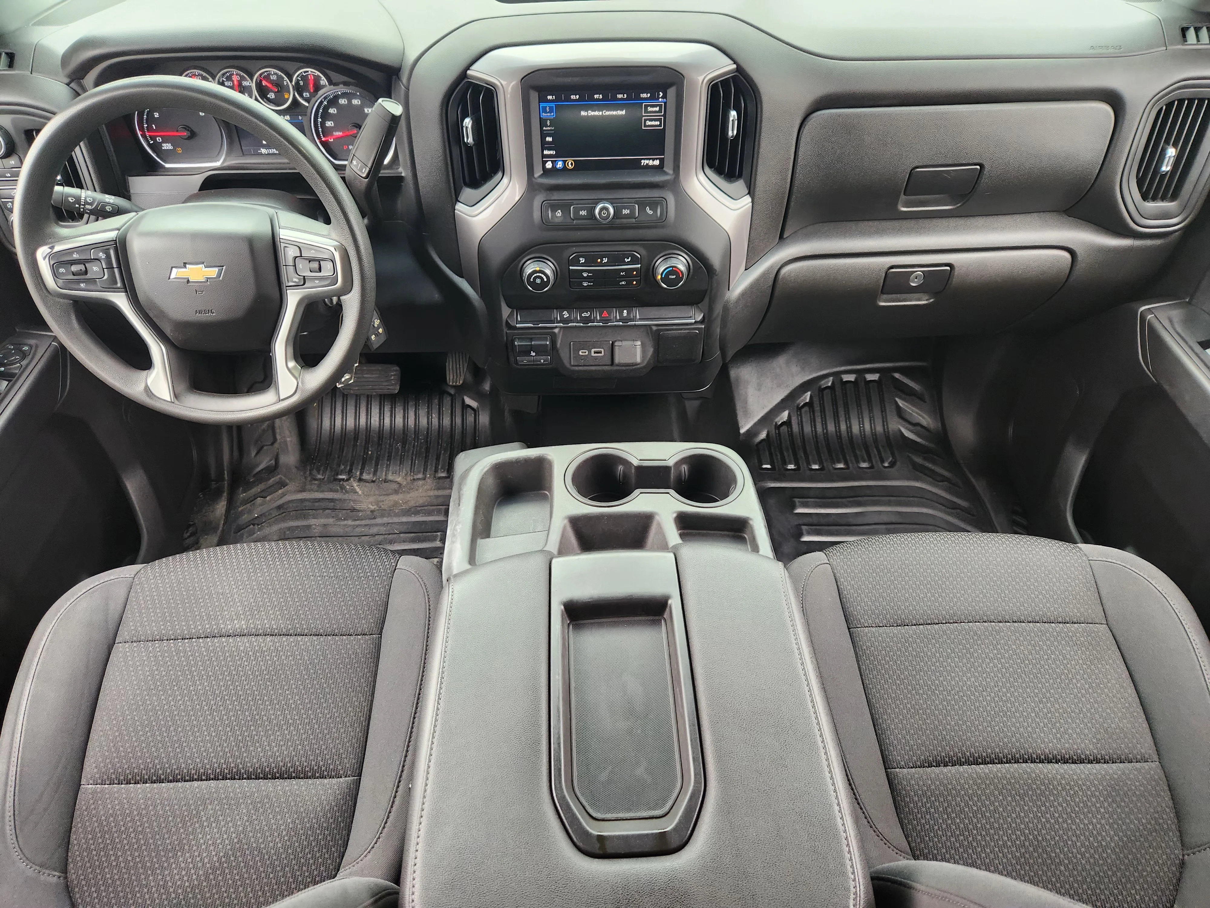 Used 2022 Silver Ice Metallic Chevrolet Work Truck image 24
