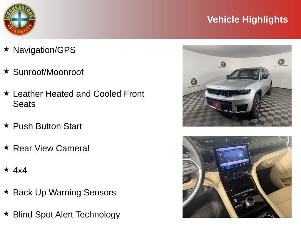 Used 2023 Jeep Grand Cherokee L Limited with VIN 1C4RJKBG3P8825259 for sale in Stillwater, Minnesota