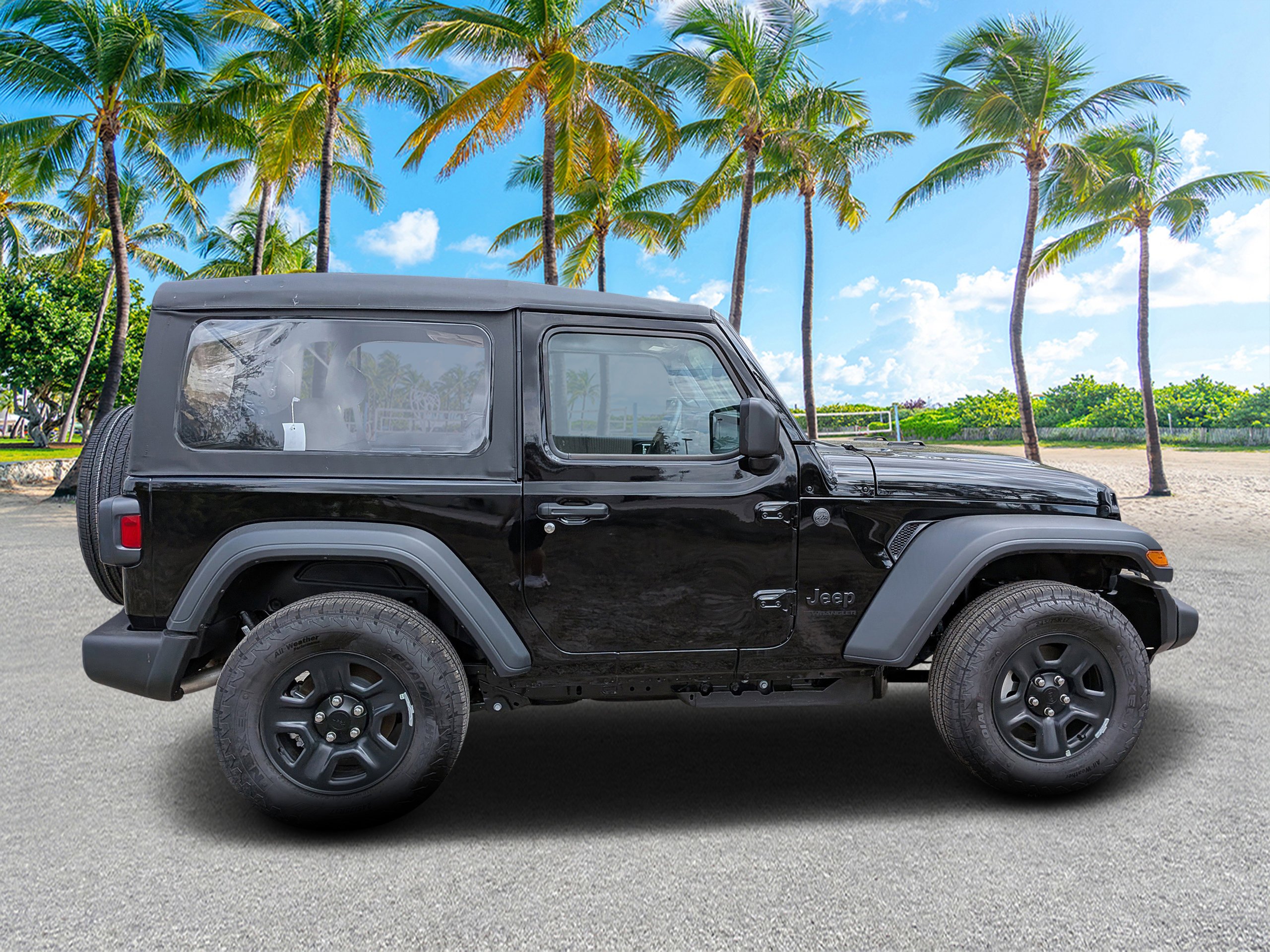 New 2026 Black Clear-Coat Exterior Paint Jeep Sport image 2