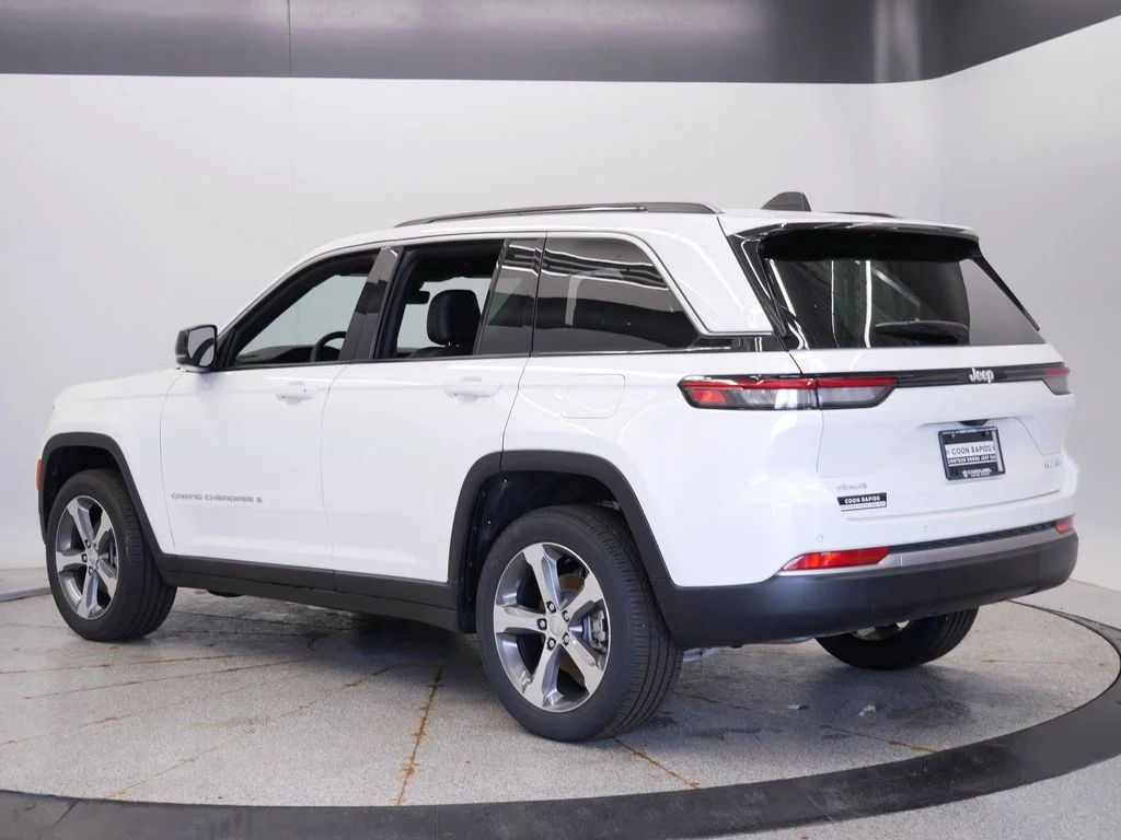 New 2026 Bright White Clearcoat Jeep Limited image 3