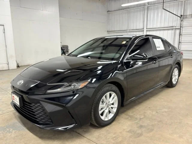 Certified Used 2025 Black Toyota LE image 3