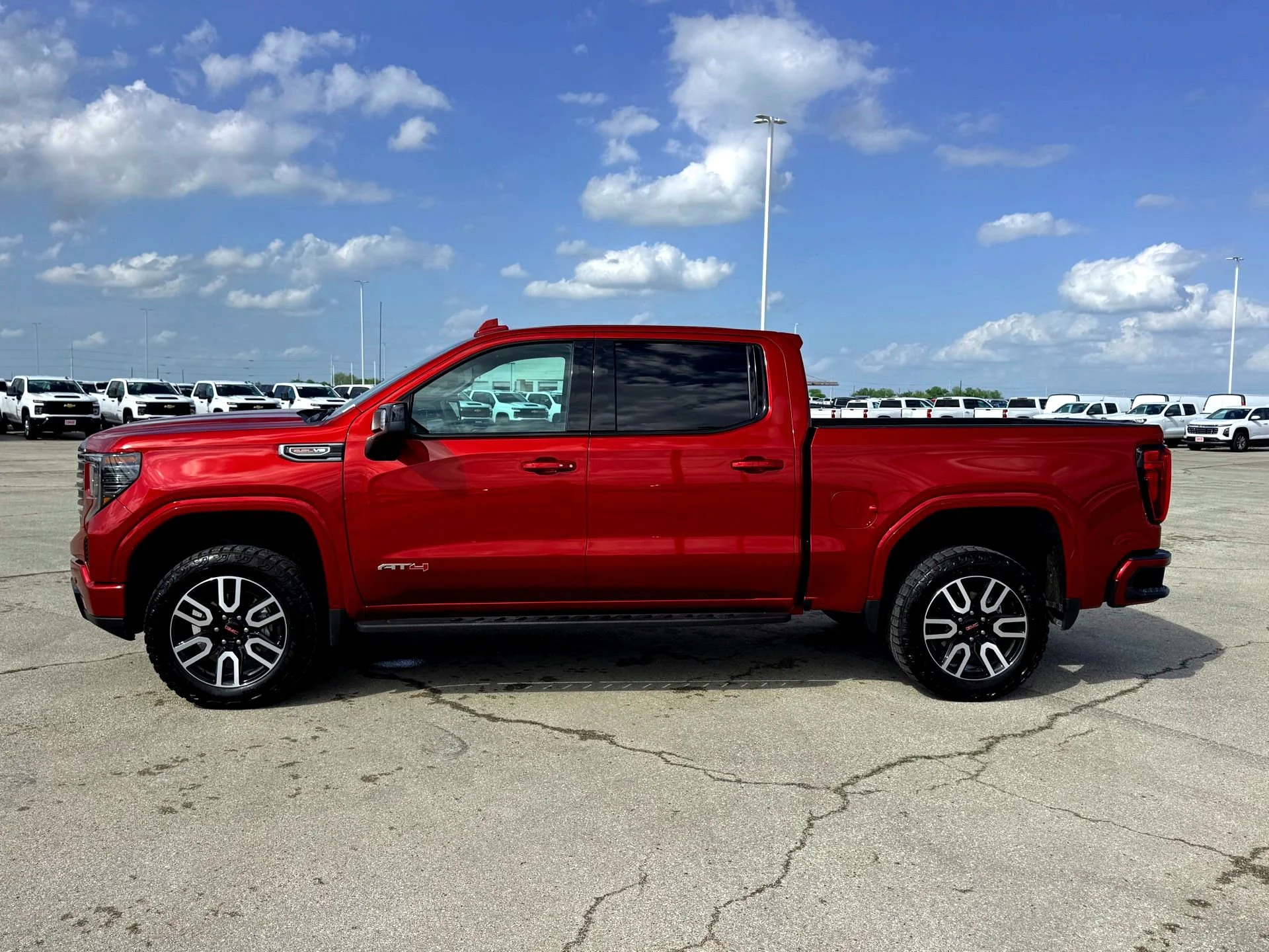 Used 2024 Volcanic Red Tintcoat GMC AT4 image 11