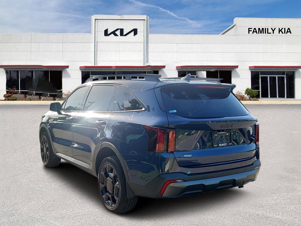 Certified Used 2025 Midnight Lake Blue Kia X-Line EX image 4