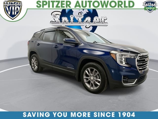 Used 2023 Blue GMC SLT image 3