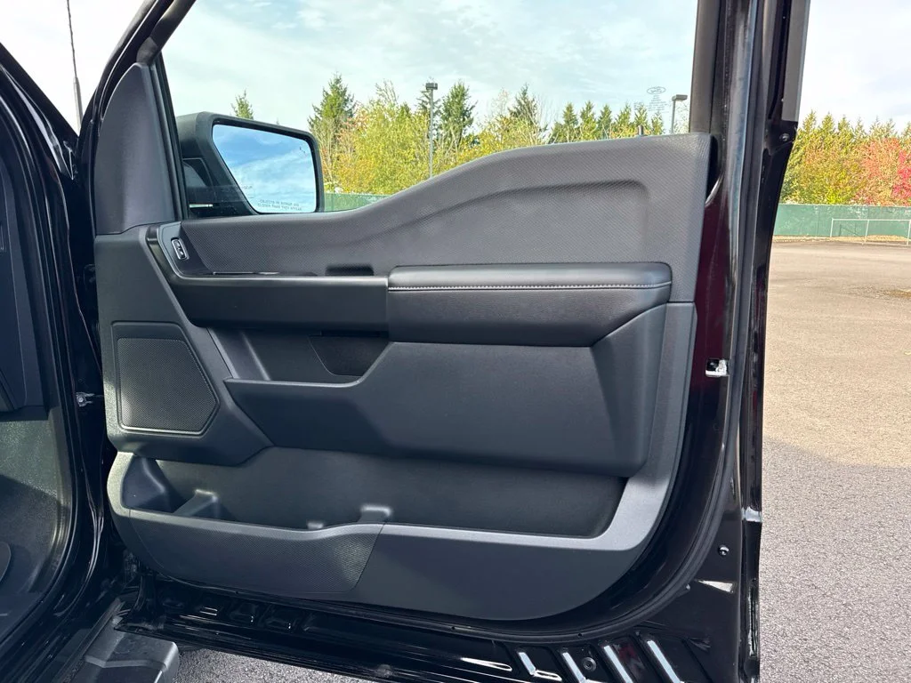 Used 2025 Agate Black Metallic Ford STX image 24