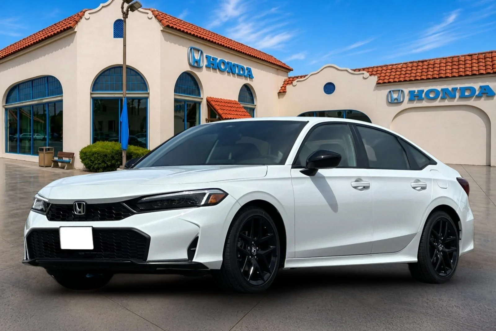 New 2026 PLATINUM WHITE Honda Sport image 8