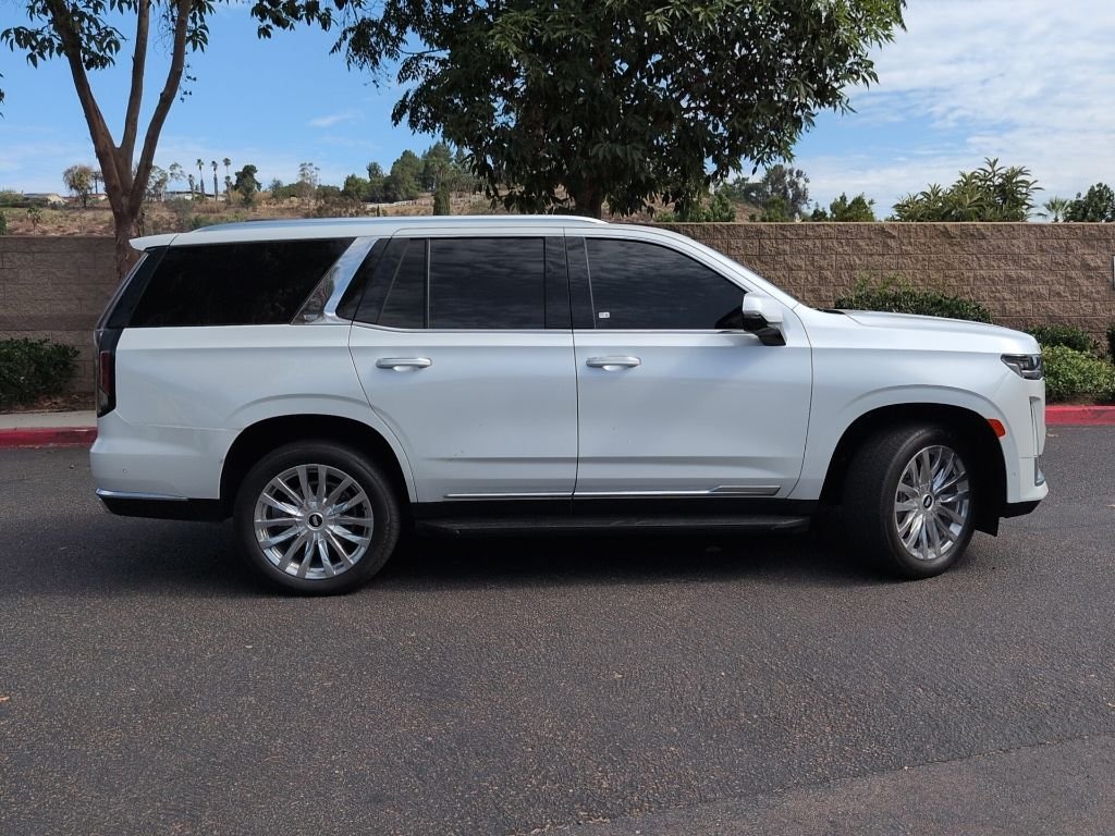 Used 2024 White Cadillac Premium Luxury image 8