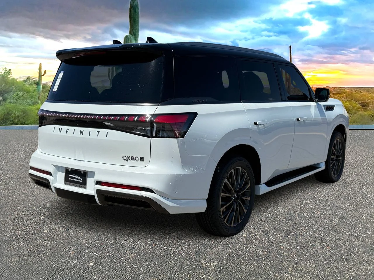 New 2026 2T RADIANT WHIT INFINITI Autograph 4WD image 4