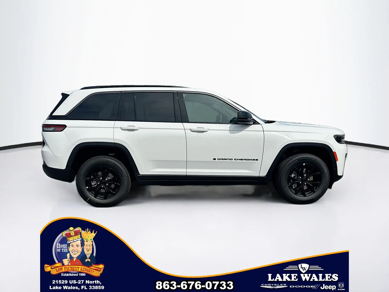 New 2026 Bright White Clearcoat Jeep Laredo image 7