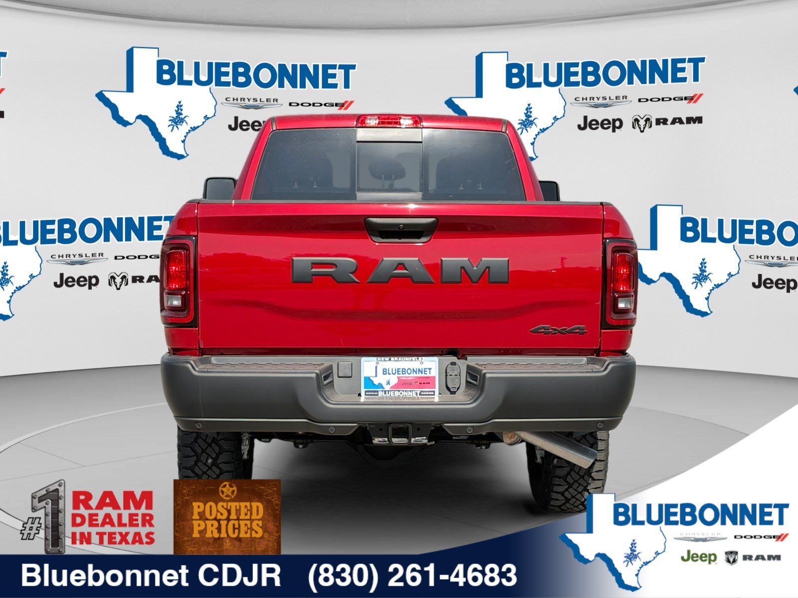 New 2026 Molten Red Pearlcoat RAM Tradesman image 6