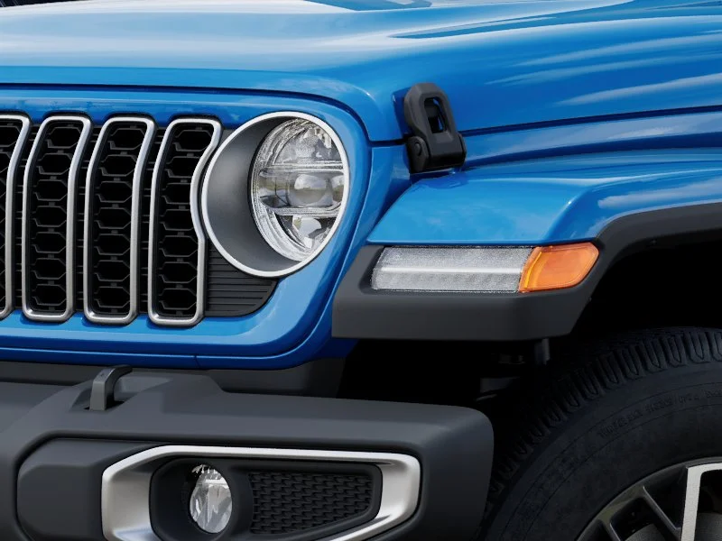 New 2027 Hydro Blue Pearlcoat Jeep Sahara image 6