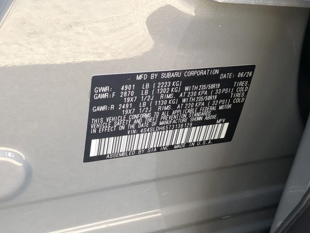 New 2026 RIVER ROCK PEARL Subaru Sport Onyx Edition image 34