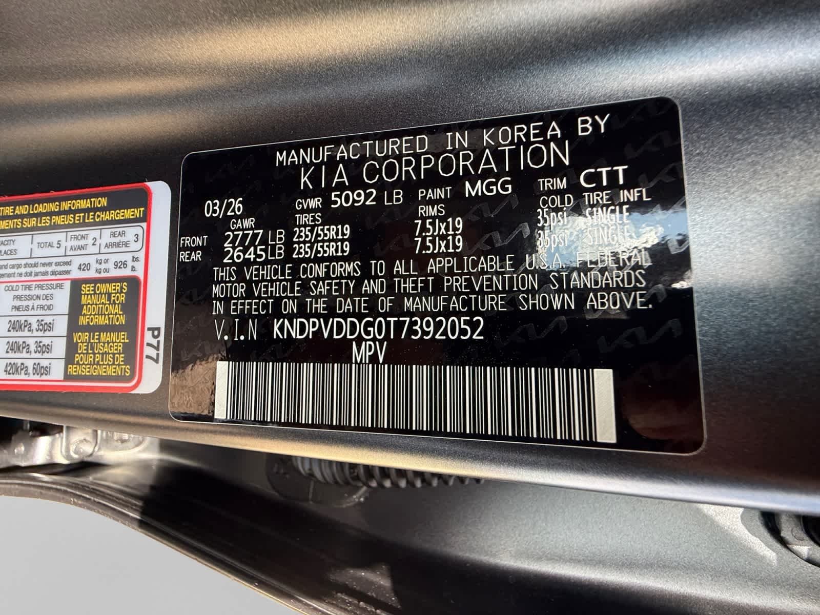 New 2026 Shadow Matte Gray Kia X-Line image 25