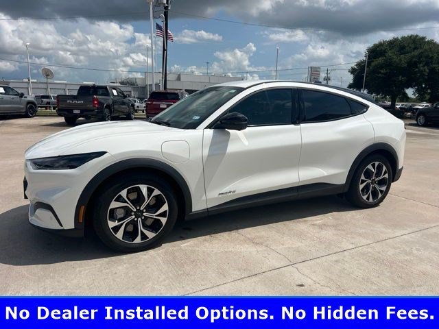 Certified 2025 Ford Mustang Mach-E Select RWD with VIN 3FMTK1R48SMA29423 for sale in Webster, TX