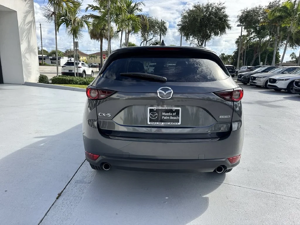 Used 2021 Mazda CX-5 Touring with VIN JM3KFACM6M0396752 for sale in North Palm Beach, FL