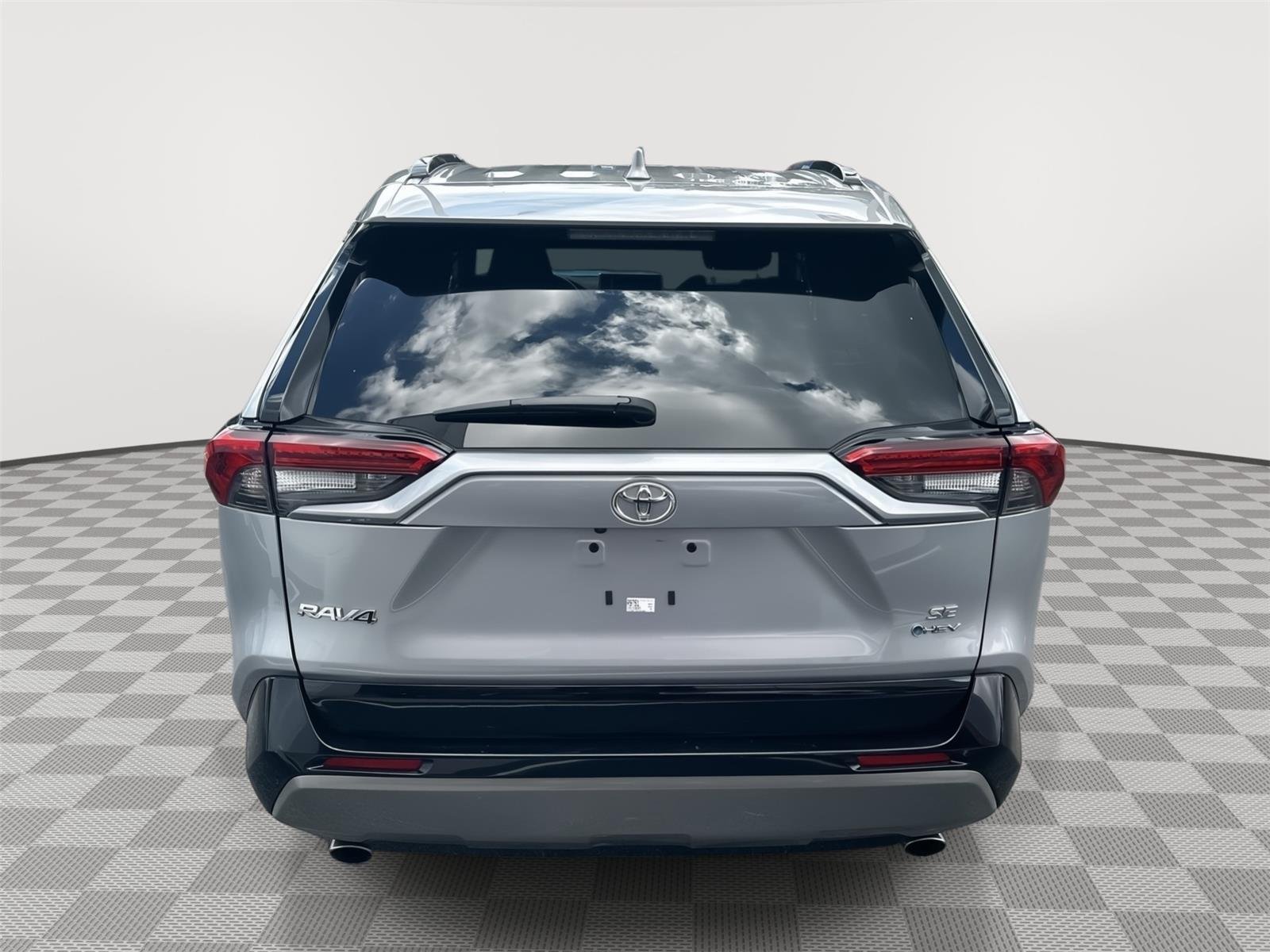 Used 2025 Silver Sky Metallic Toyota Hybrid SE image 6
