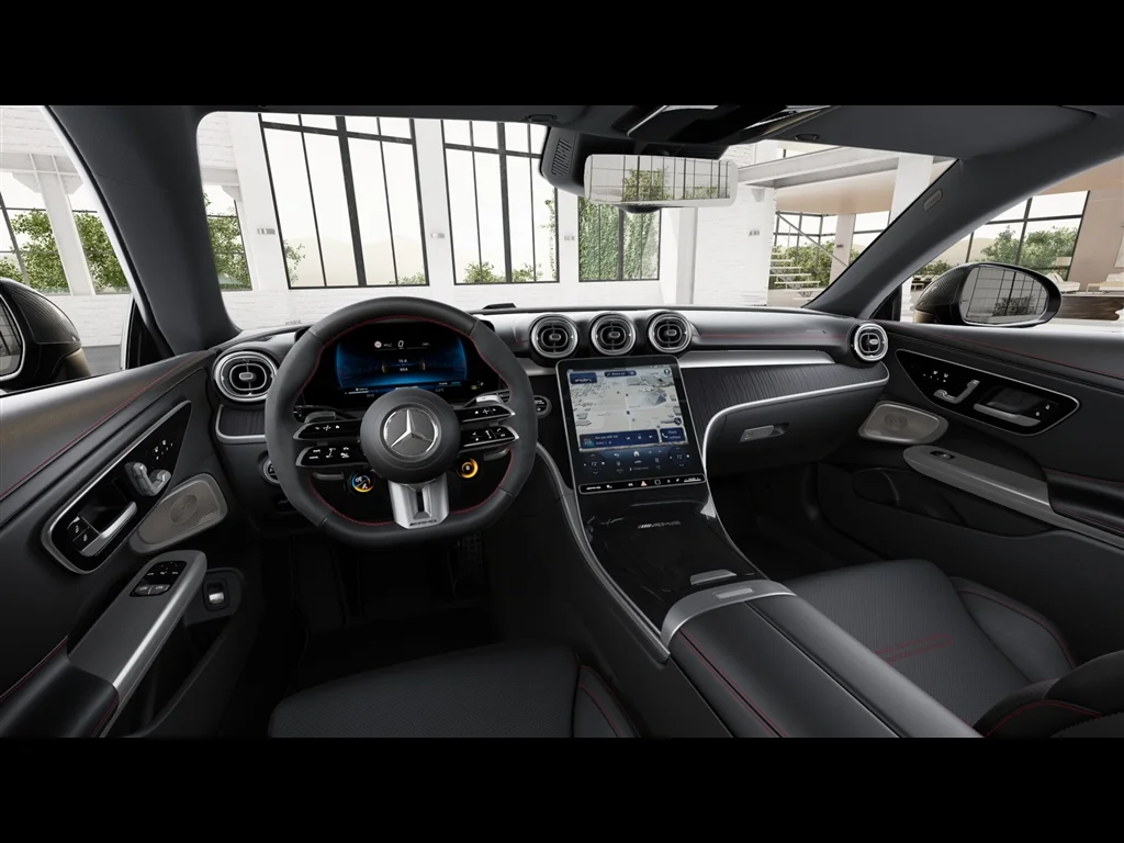 New 2026 MANUFAKTUR Moonlight White Metallic Mercedes-Benz AMG® CLE 53 4MATIC+ Coupe image 38
