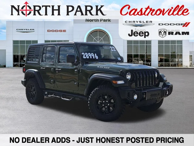 2022 Jeep Wrangler Unlimited Willys