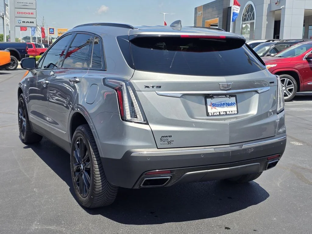 Used 2023 Argent Silver Metallic Cadillac AWD Sport image 7