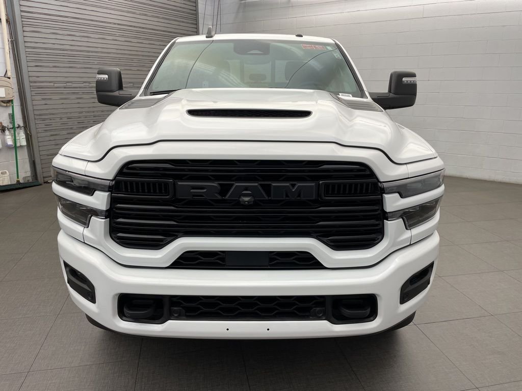 New 2026 Bright White Clear-Coat Exterior Paint RAM Laramie image 9
