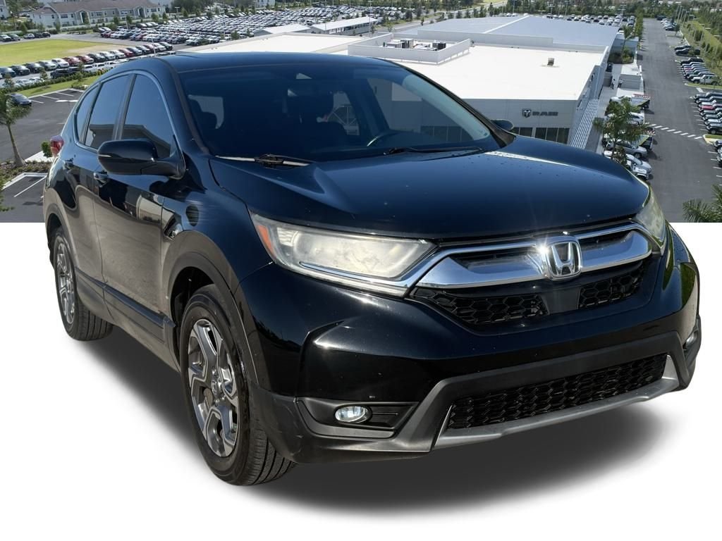 Used 2017 Honda CR-V EX-L with VIN 5J6RW1H80HL007427 for sale in Cape Coral, FL
