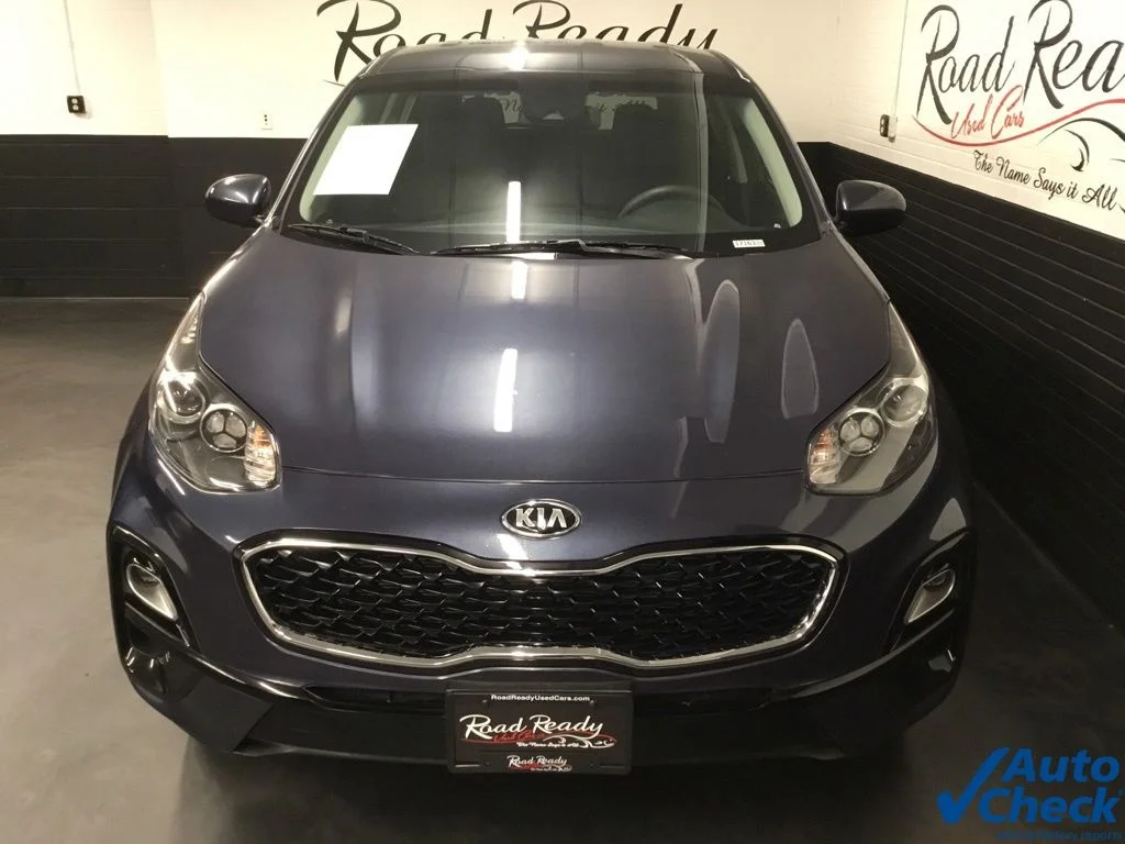 Used 2020 Blue Kia LX image 4