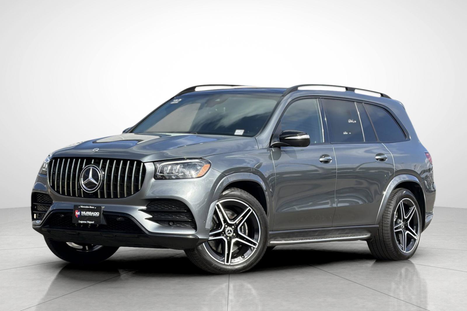 Certified Used 2022 Gray Mercedes-Benz GLS 450 image 1